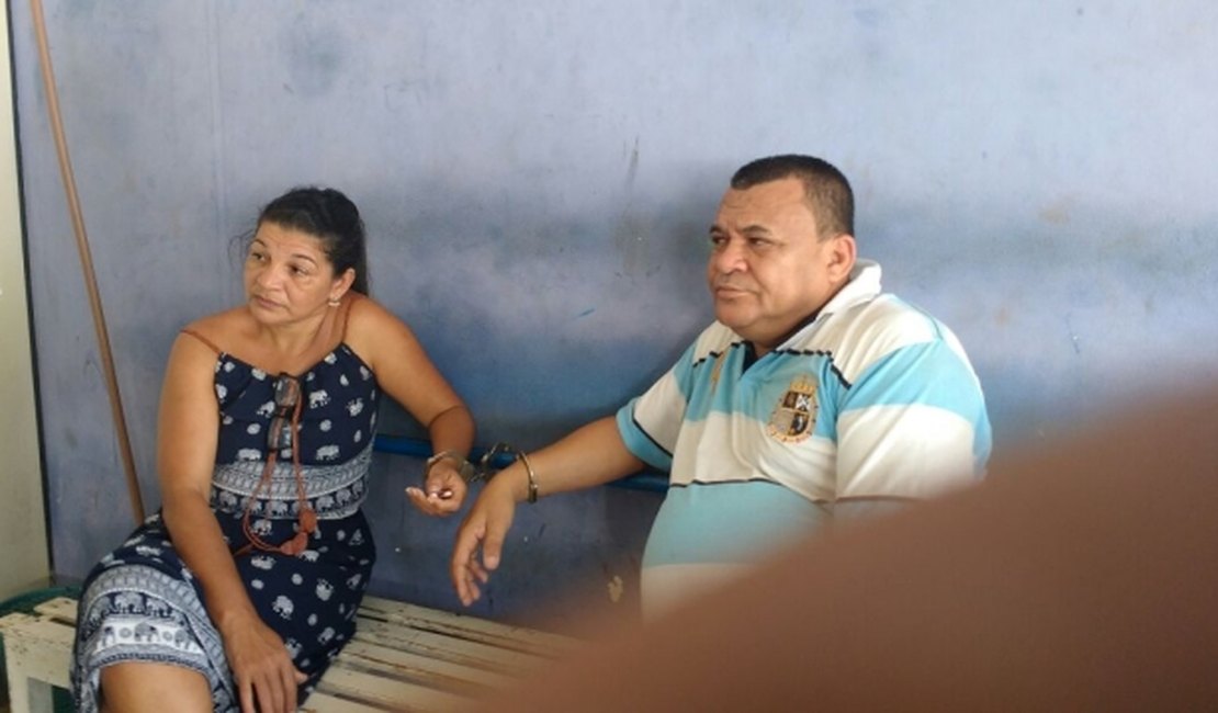 Casal tenta furtar produtos de loja, mas acaba agredido e preso