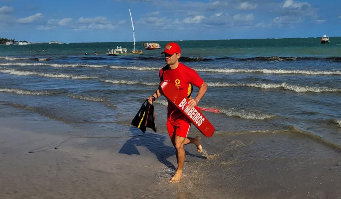 Corpo de Bombeiros registra aumento nos resgates de salvamento aquático em Alagoas