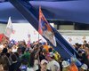 Apoiadores de JHC se reúnem em comitê para comemorar vitória em Maceió