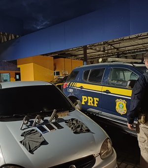 PRF prende homem por porte ilegal de três armas de fogo em Campo Alegre