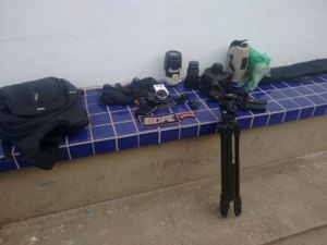 Polícia prende homem e apreende adolescente suspeito de roubar fotógrafos 