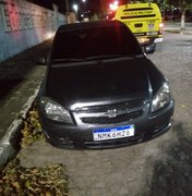 Veículo roubado é encontrado em bairro de Junqueiro