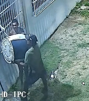 Polícia divulga imagens de suspeitos de furtar equipamentos de escola em Ponta Grossa