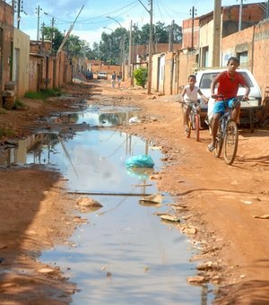 Pesquisa revela que Alagoas tem 13 cidades com 0% de cobertura de esgoto