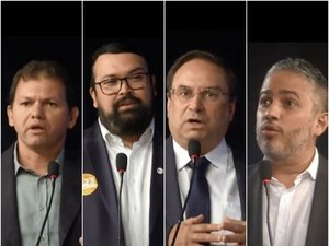Luciano, Hector, Cláudio, Lindomar: como foi o debate dos candidatos em Arapiraca