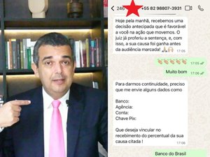 Defensor Público é vítima de tentativa de golpe e divulga prints para orientar como se proteger