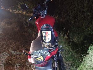 Moto furtada com rastreador é recuperada em Arapiraca