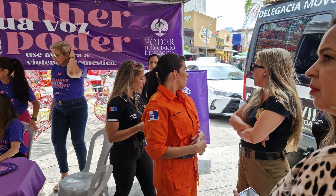 Em Maceió foram presos este ano quase 700 agressores de violência contra a mulher, diz polícia