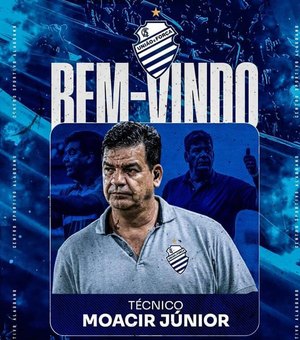 CSA anuncia Moacir Júnior como novo técnico