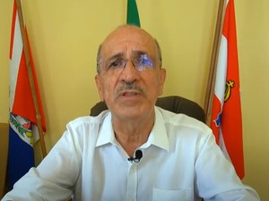 Prefeito de Penedo faz pronunciamento sobre aumento de vazão no Rio São Francisco e alerta população