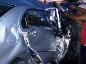 Em Campo Alegre, médica e mãe morrem em colisão frontal na rodovia AL-220