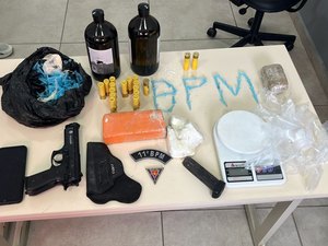 Operação realizada no município de Igreja Nova apreende drogas e munições na manhã desta quarta-feira (11)