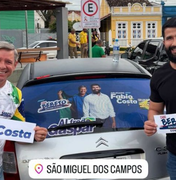 Cabo Bebeto e Fábio Costa participam de agenda política em São Miguel dos Campos