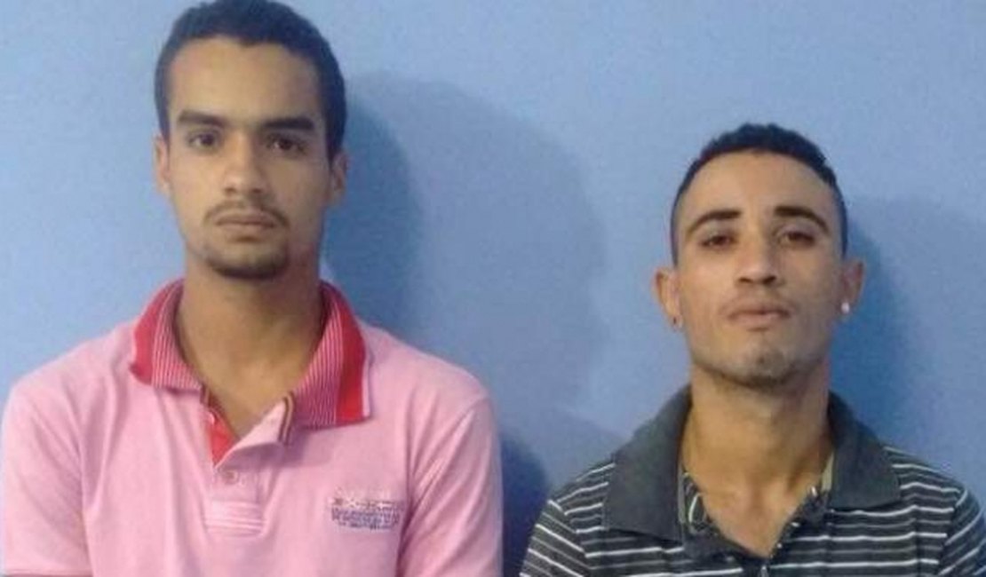 Dupla é presa em Rio Largo em menos de 24 horas