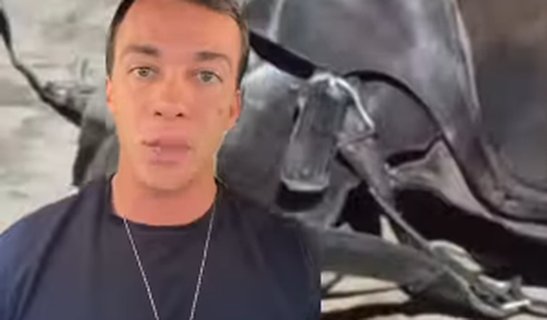 Delegado Leonam denuncia vídeo de homem matando cavalo em Rio Largo