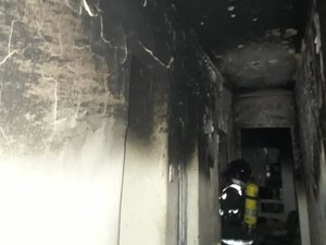 Sobrado pega fogo e idosa de 89 anos morre carbonizada em Maceió