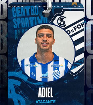 Atacante Adiel é o mais novo reforço do CSA para a temporada