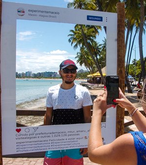 Pontos turísticos de Maceió ganham totens fotográficos do Instagram 