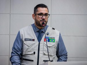 Leonardo Dias critica aumento do ICMS durante sessão na Câmara de Maceió