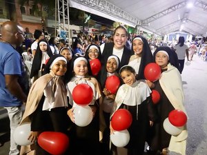 Gabi Gonçalves celebra o Dia da Padroeira de Rio Largo com fé, tradição e compromisso com a cultura local