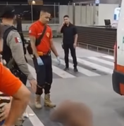 'Morador de rua' é espancado por segurança de hipermercado na parte alta de Maceió