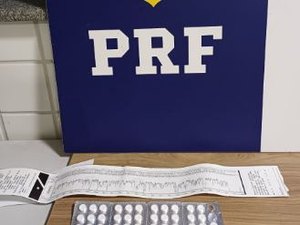 PRF flagra motorista com 56 comprimidos de anfetamina em Rio Largo