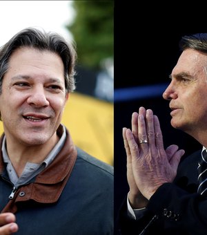 Bolsonaro tem 59% dos votos válidos no 2º turno; Haddad tem 41%