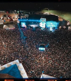 Primeiro dia de São João no Lago da Perucaba reúne mais de 80 mil pessoas em Arapiraca