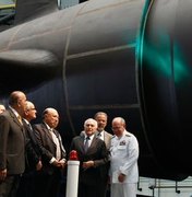 Temer destaca importância da construção de submarinos em Itaguaí