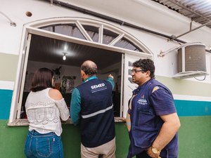 Secretaria de Educação de Maceió intensifica visitas a escolas e creches fortes após chuvas na capital