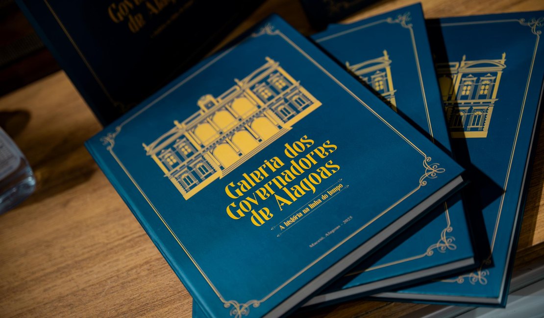 Secom lança livro que reúne a história dos governadores de Alagoas na 11ª Bienal