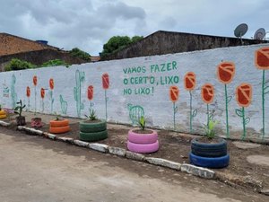 Prefeitura de Maceió revitaliza ponto de lixo no Prado