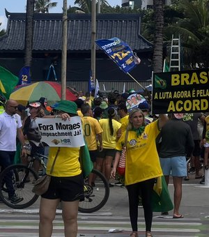 'Fora Moraes:' manifestantes vão às ruas no 7 de Setembro em Maceió