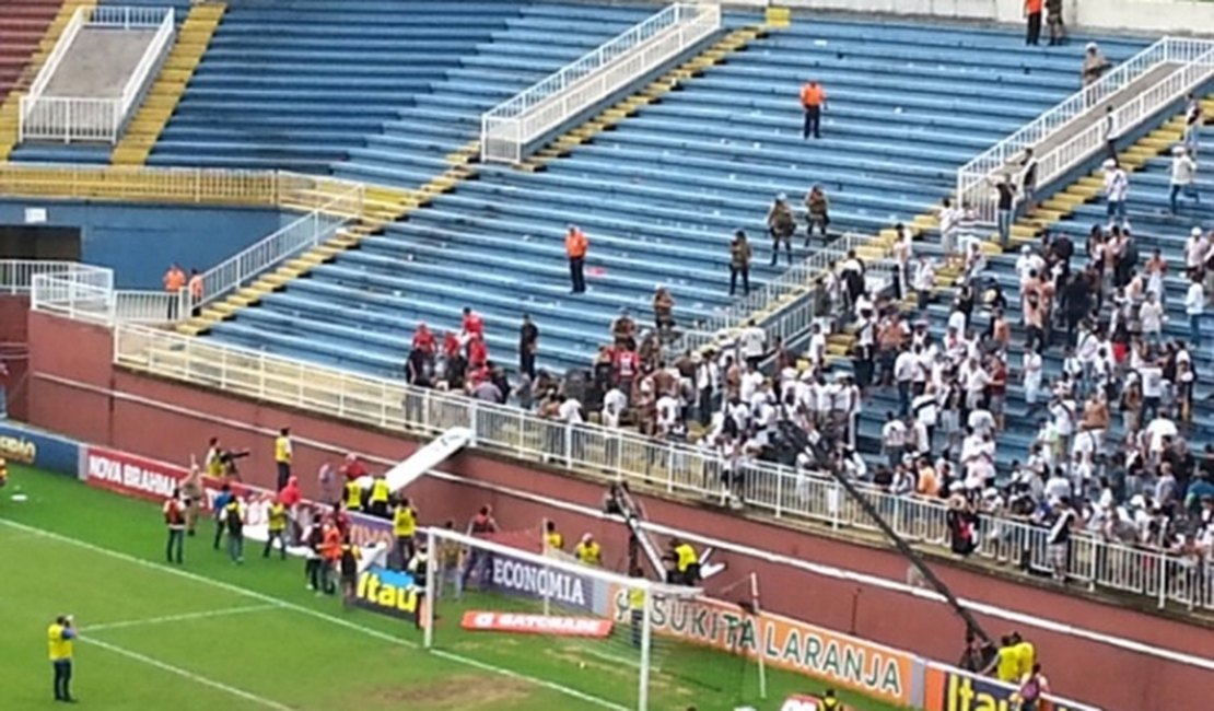 Torcedor envolvido em briga de Joinville é preso no jogo do Vasco