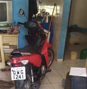 Após denúncia, PM recupera moto Honda Biz 110 que havia sido roubada em Arapiraca