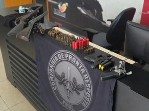 Suspeito de homicídio é preso com arsenal em fazenda no interior de Alagoas
