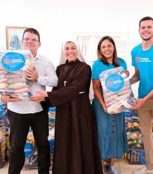 Alagoas Sem Fome realiza a 30ª doação de alimentos e beneficia instituição em Craíbas