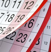 Portaria define dias de feriados nacionais e ponto facultativo de 2017
