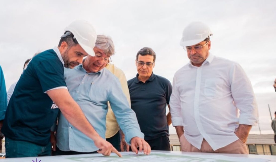 Visita de Paulo Dantas marca início da construção do Hospital Metropolitano do Agreste