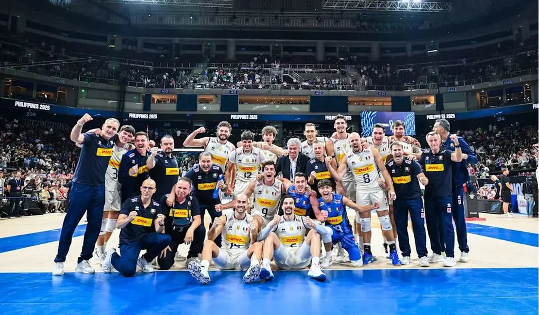 Itália conquista bicampeonato do Mundial de Vôlei Masculino