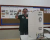 Fleming, único candidato da esquerda ao Senado, vota em Maceió