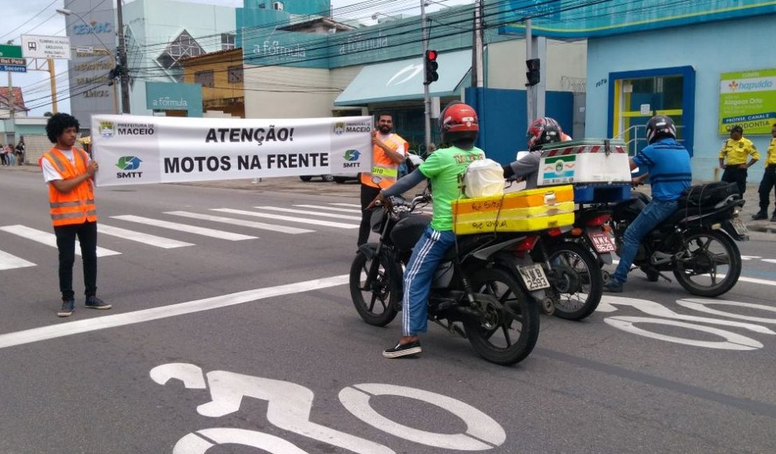 Maceió tem diminuição de 20% nos acidentes com motociclistas, diz SMTT