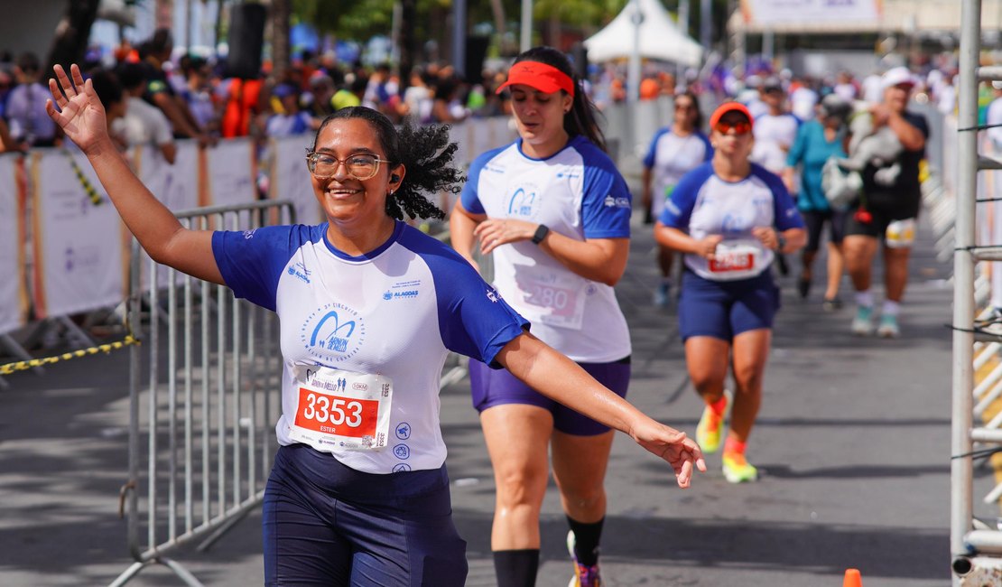 Quinhentos doadores de sangue do Hemoal participam do III Circuito Arnon de Mello de Corrida