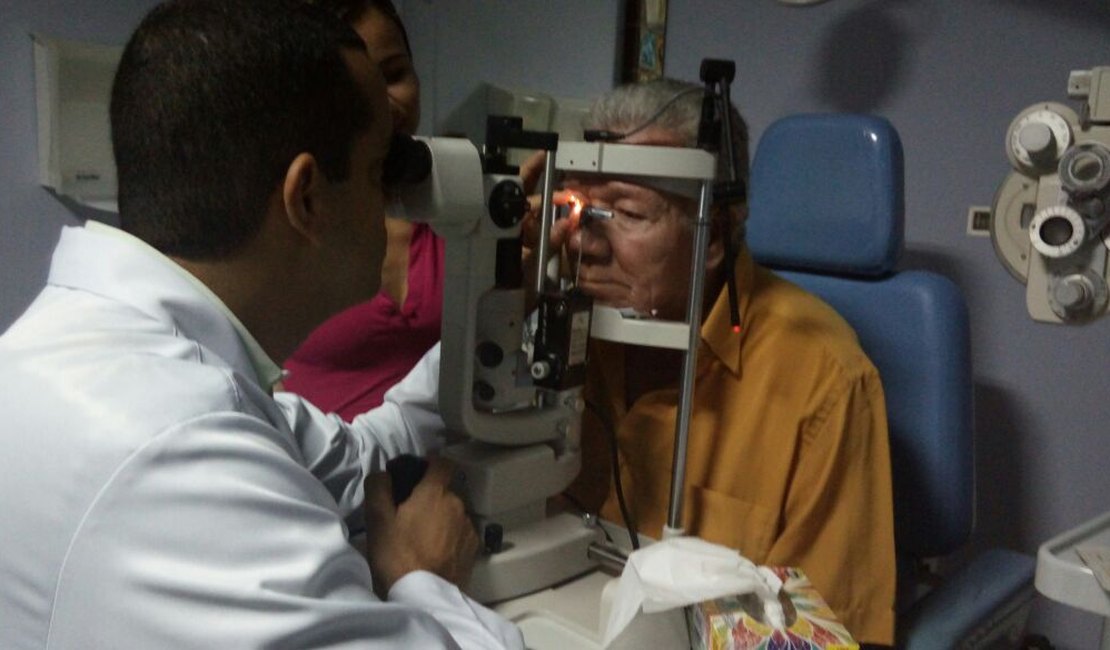Projeto Ver Vida vai oferecer 100 consultas oftalmológicas para idosos