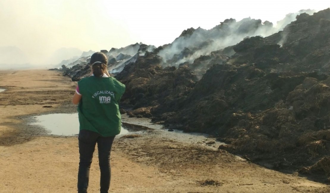 IMA monitora impactos de incêndio em São Miguel dos Campos
