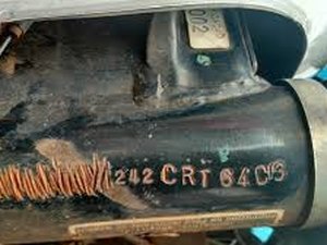 Homem é preso após ser flagrado com chassi de moto alterado