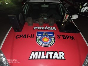 Homem é preso por perturbação do sossego alheio e desacato à polícia, em Arapiraca