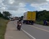 Ciclista morre após acidente com caminhão na BR-316, em Palmeira dos Índios