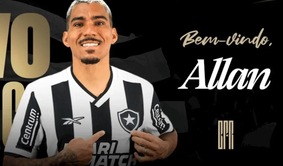 Botafogo anuncia a contratação de Allan