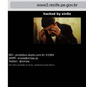 Site da Prefeitura do Recife é invadido por hacker